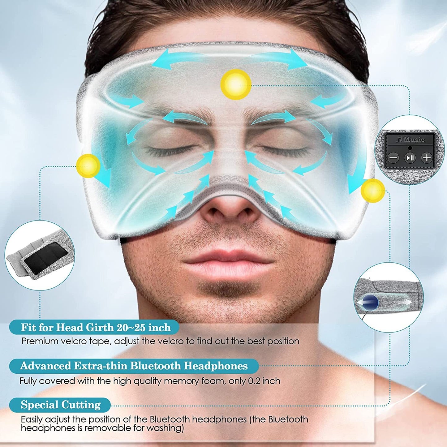 Bluetooth Sleep Eye Mask
